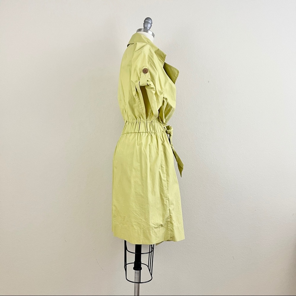 Cabi Safari Short Sleeve Trench Coat Style 390 - Picture 4 of 8